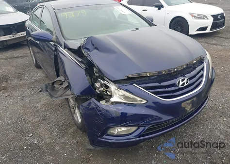 2013 Hyundai Sonata Gls из США, поврежденный, VIN 5NPEB4AC3DH509279